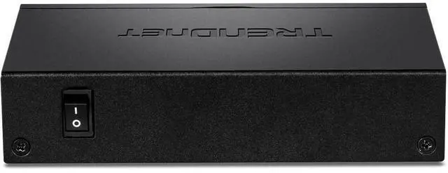 Alt view image 3 of 3 - TRENDnet 5-Port Gigabit PoE+ Switch, Camera DIP Switch extends PoE+ 200m (656 ft.), 60W PoE Budget,Lifetime Protection, Black, TPE-TG51g