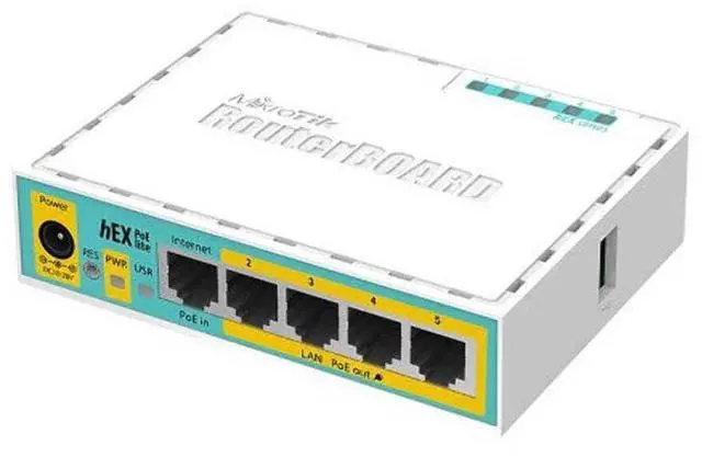 Alt view image 4 of 4 - Mikrotik RouterBoard RB750UPr2 hEX PoE lite is a Small 5 Port Router, 1 USB 2.0 Port and PoE Output. Ports 2-5 can Power Other PoE Capable Devices with The Same Voltage as Applied to The Unit