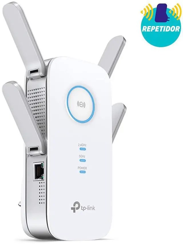 Alt view image 3 of 5 - TP-Link RE650 v1. 0, AC2600 Wi-Fi Range Extender