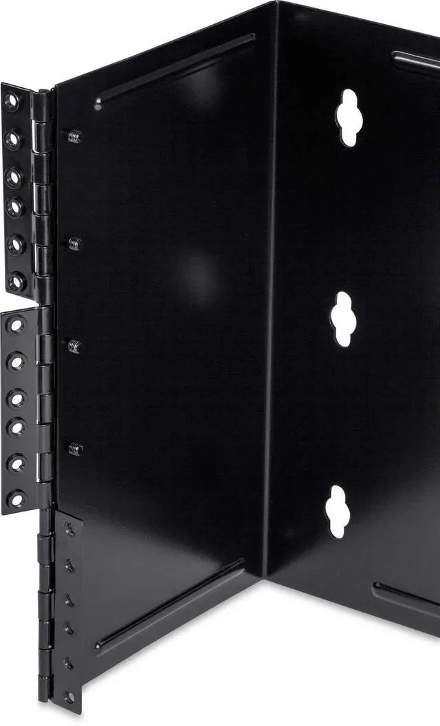 Alt view image 5 of 5 - TRENDnet 6U 19-inch Hinged Wall Mount Bracket for Patch Panels and PDU Power Strips, TC-WP6U, Supports EIA-310, Steel Construction,Use with TRENDnet TC-P24C6 & TC-P16C6 Patch Panels(Sold Separately)