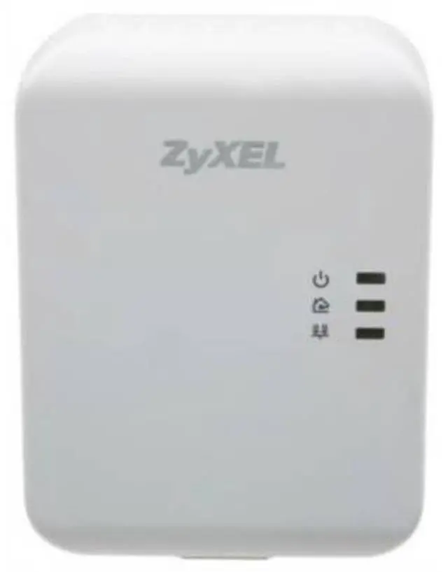 Alt view image 2 of 5 - Zyxel PLA4205 Powerline Gigabit Ethernet Adapter. POWERLINE PLA4205 500MBPS ADAPTER KIT PH-NIC. 1 x 10/100/1000Base-T Network, 1 x Powerline - 500 Mbps