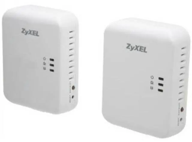 Main image of Zyxel PLA4205 Powerline Gigabit Ethernet Adapter. POWERLINE PLA4205 500MBPS ADAPTER KIT PH-NIC. 1 x 10/100/1000Base-T Network, 1 x Powerline - 500 Mbps