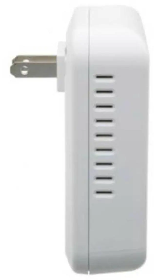 Alt view image 3 of 5 - Zyxel PLA4205 Powerline Gigabit Ethernet Adapter. POWERLINE PLA4205 500MBPS ADAPTER KIT PH-NIC. 1 x 10/100/1000Base-T Network, 1 x Powerline - 500 Mbps