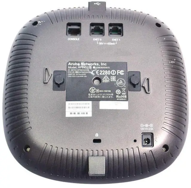 Alt view image 3 of 3 - Aruba Networks AP-325 IEEE 802.11ac 1.69 Gbps Wireless Access Point (Aruba Controller Required)