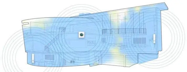 Alt view image 4 of 4 - AmpliFi HD WiFi System by Ubiquiti Labs, Seamless Whole Home Wireless Internet Coverage, HD WiFi Router, 2 Mesh Points, 4 Gigabit Ethernet, 1 WAN Port, Ethernet Cable, Replaces Router & WiFi Extenders