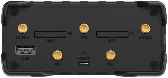 Alt view image 4 of 4 - RUT956 (EU) 4G LTE Router Teltonika RUT956, Cellular, RUT956 (Teltonika RUT956, Cellular Network Router, Black, Aluminium, Plastic, DIN-Rail, Industrial, Fast Ethernet)
