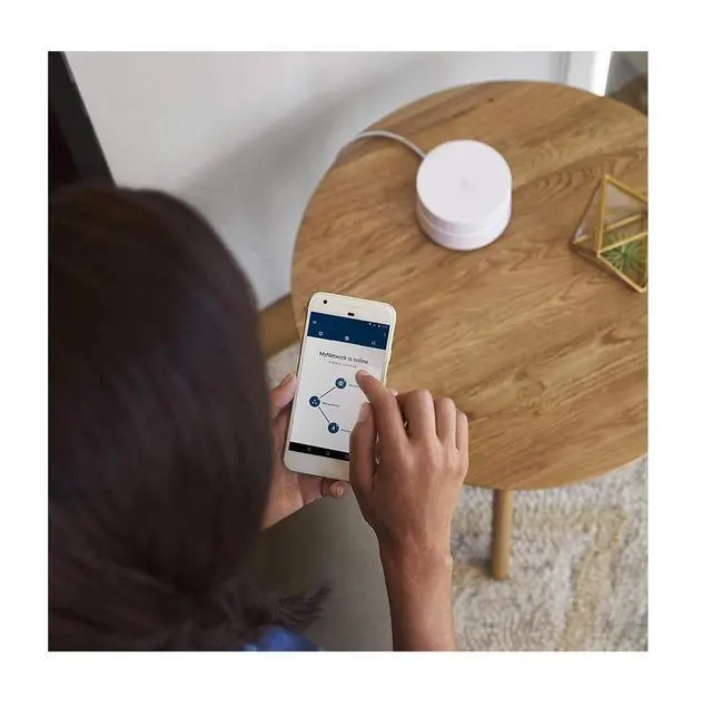Alt view image 4 of 5 - Google WiFi System, 1-Pack - Router Replacement for Whole Home Coverage - NLS-1304-25,white