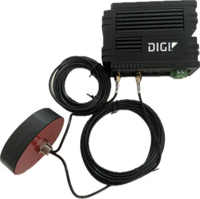 Alt view image 2 of 5 - CompuPort 5G LTE MIMO Puck Antenna, Vandal Resistance, Dual-Diversity 2x15ft. Cables with SMA Male connectors, Omni-Directional Compatible with Sierra Wireless, Teltonika, Digi, & Cradlepoint.