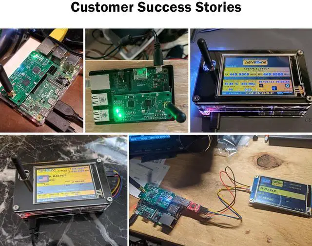 Alt view image 5 of 5 - AURSINC MMDVM Hotspot Board (V1.5.2) + Antenna Support UHF VHF Support P25 DMR YSF DSTAR NXDN POCSAG for Raspberry Pi-Zero W, 2W, Pi 3, 3B, 3B +, 4