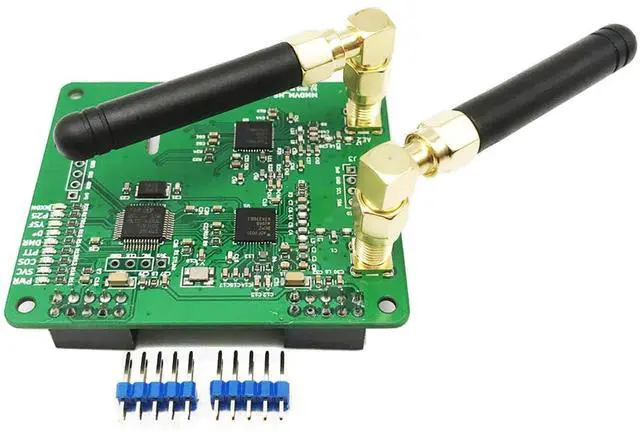 Main image of AURSINC MMDVM Duplex Hotspot Module Dual Hat V1.5.2 Support P25 DMR YSF NXDN DMR Slot 1 + Slot 2 for Raspberry Pi, Pi Zero (Without OLED and USB Port)