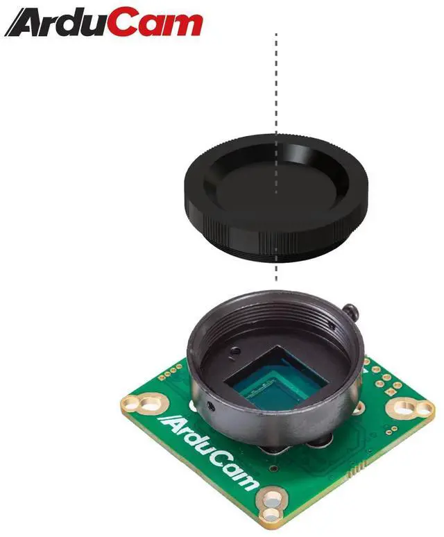 Alt view image 2 of 5 - Arducam IMX477 HQ Camera Board for Jetson, 12.3MP Camera Board Compatible with Nvidia Jetson Board, Raspberry Pi CM 3/3+ and CM 4