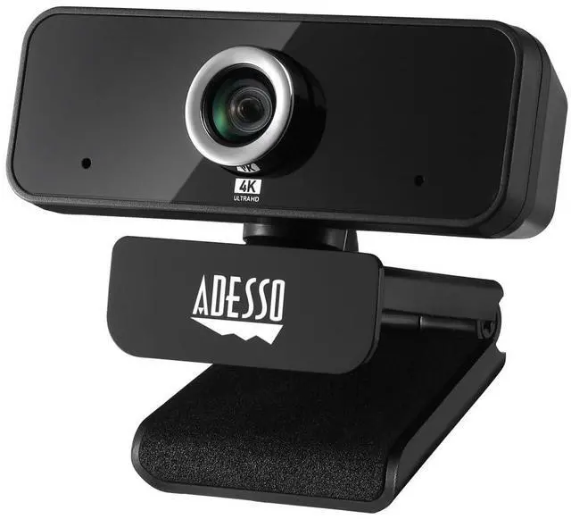 Main image of Adesso 4K HDR Ultra HD USB Webcam CyberTrack 6S Camera for PC Laptop Adjustable Angle Field of View Built-in Noise Cancellation Microphone