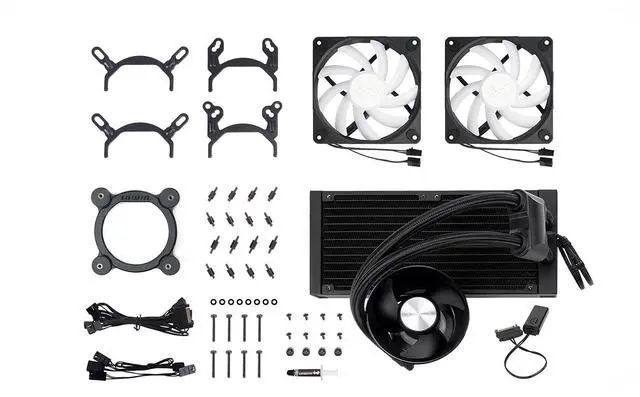 Alt view image 4 of 5 - in Win BR24 240mm AIO with UMA Cooling Design