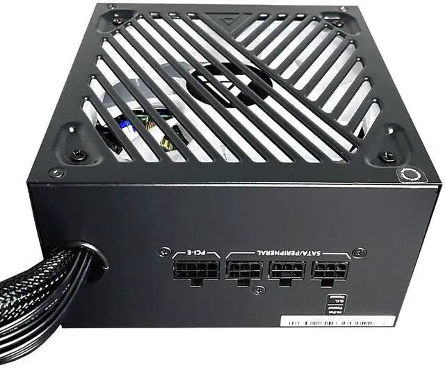 Alt view image 5 of 5 - Apevia ATX-PM1000W Premier 1000W (No PCIe 5.0 & No Gen 5 12VHPWR Cable) 80+ Gold Active PFC ATX Semi-Modular Gaming Power Supply with 366 RGB Modes
