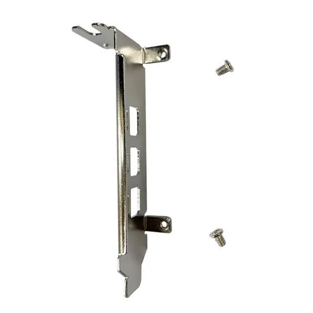 Alt view image 4 of 4 - BestParts New Generic Low Profile Short Bracket Replacement for NVIDIA Quadro P400 T400 2G mini DP*3 Port Graphics Card with Screws (5)