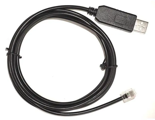 Main image of Meade LX200 Telescopes Upgrade Control Console Cable Meade LX200 USB RS232 to 6P4C RJ11 RJ12 Cable(6FT, for Meade LX200)