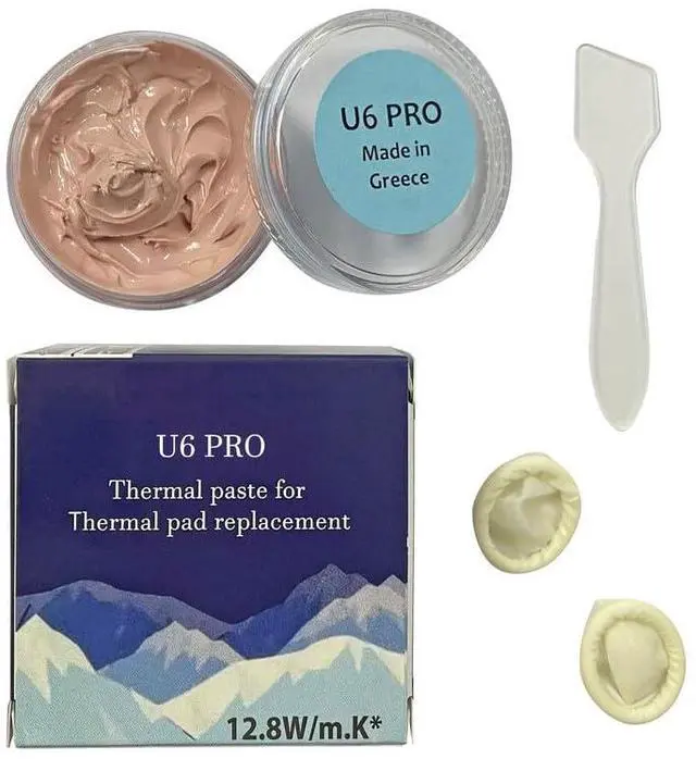 Main image of Original U6 PRO 20g Thermal Putty for VGA GPU IC Processor Rapid Cooling Thermal Pad Replacement Heat Blocking Putty High Performance, CSGR