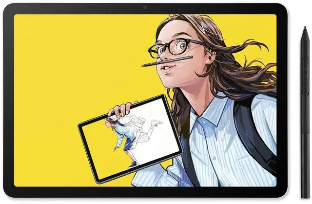 Main image of Wacom MovinkPad 11, Android Mobile Drawing Tablet, 11" with Battery-Free Slim Pro Pen 3, 8GB RAM/128 GB Storage, Quick Draw Feature, Anti-Glare Etched Glass Matte Screen, No Computer Needed