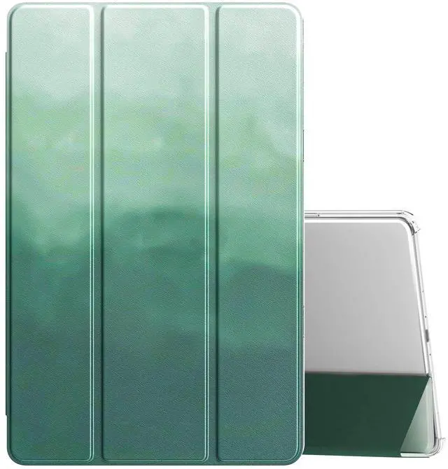 Main image of MoKo Case Fits Amazon Kindle Fire Max 11 Tablet (13th Gen, 2023 Release) 11" - Slim PU Leather Trifold Stand Cover for Fire 11 Tablet Frosted Hard Back Shell with Auto Wake/Sleep, Pine Green