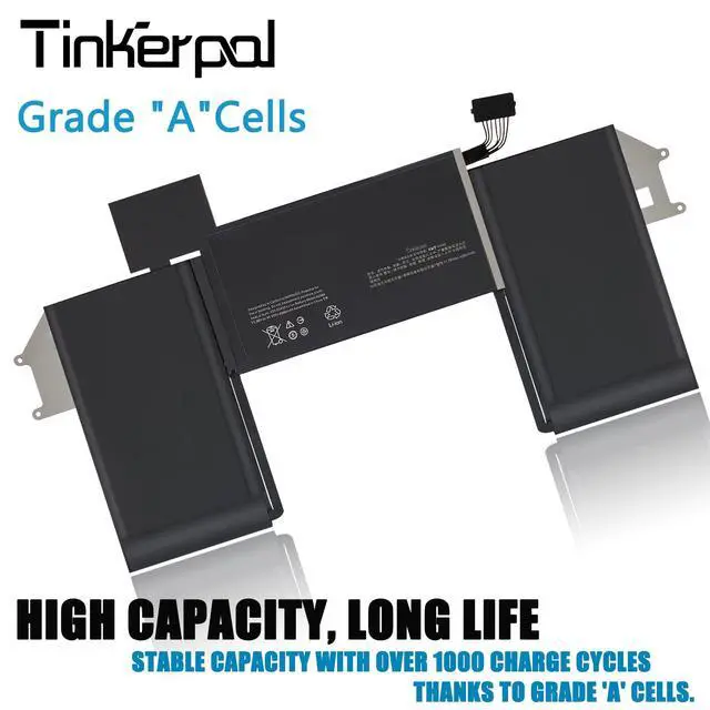 Alt view image 2 of 5 - Tinkerpal A2389 Laptop Battery Compatible with MacBook Air 13 Inch A2337 (M1 2020) EMC 3598 11.39V 49.9Wh