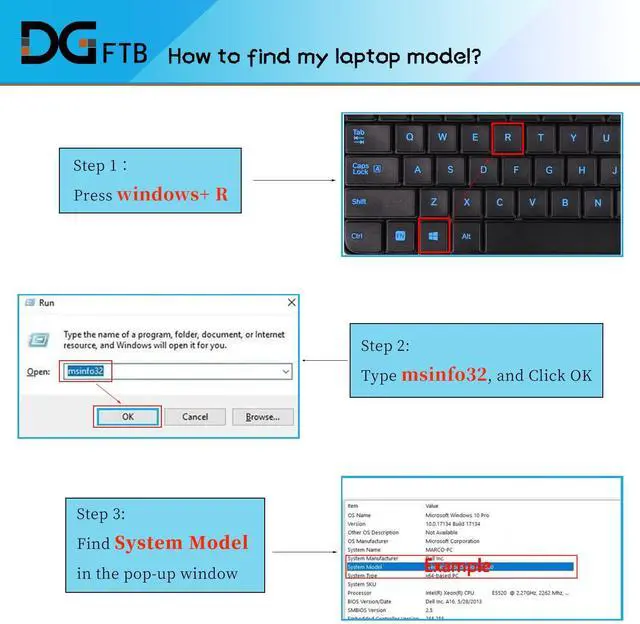 Alt view image 4 of 5 - DGFTB G3HTA001H 93HTA001H New Keyboard Battery Replacement for Microsoft Surface Book 1st Gen Model 1785 with Performance Base (GTX 965M) Enhanced Edition (7.57V 60.8Wh/8030mAh/4-Cell)