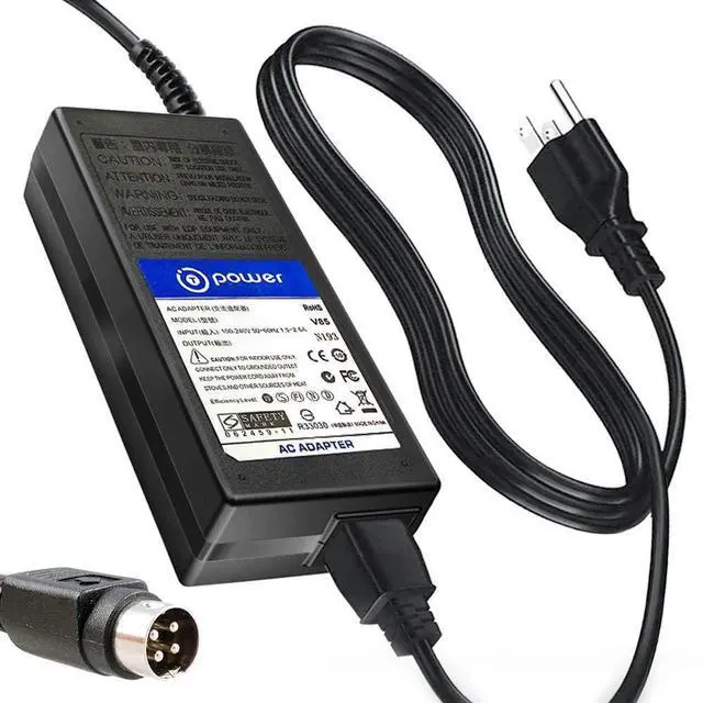 Main image of T-Power 12V Charger for 4-PIN Lorex 19" 22" LCD Monitor Video System & Wacom Cintiq 22HD 22 HD 21.5" Graphic Pen Display 22" Tablet DTH-2200 Power Supply