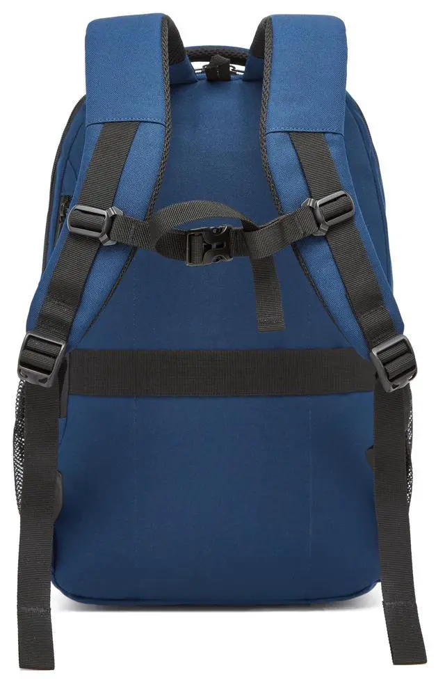 Alt view image 4 of 5 - Wotony Laptop Backpack 17Inch Women Men Business Travel Backpack,Work College,Casual Daypack Travel Essentials (navy, 17Inch)