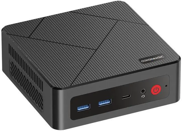 Main image of origimagic C4 Mini PC Ryzen 5 3550H(Upgraded N150), 8GB RAM 256GB NVMe SSD Mini Computer Triple Display, Dual LAN, USB 3.2, Home/Office/Business