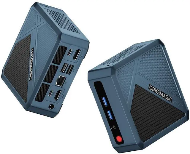 Main image of origimagic N1 Mini PC Ryzen 7 5825U, 32GB RAM 1TB NVMe SSD Mini Desktop PC, 2.5GbE LAN, Wi-Fi 6E/BT 5.2(AX210), 4K Quad Display, Versatile Office/Home Mini Computers