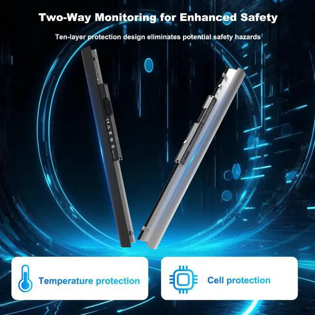 Alt view image 3 of 5 - choccosuri LA04 Battery 776622-001 728460-001 752237-001 Laptop Battery Replacement for HP Pavilion LA04DF 248 G1 15-F233WM 15-F272WM TPN-Q130 15-F211WM HSTNN-YB5M 15-N210DX HSTNN-DB5M LA03DF