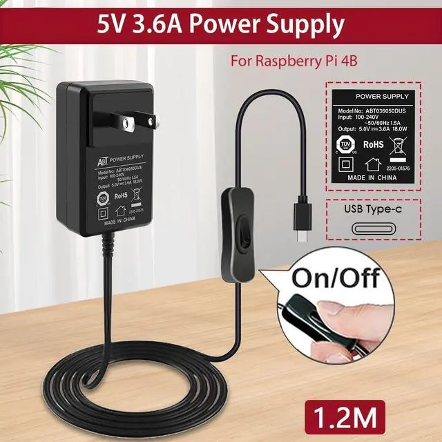 Alt view image 3 of 4 - GeeekPi Starter Kit for Raspberry Pi 4 8GB, with Pi 4, Case with Fan, 128GB Card, Card Reader,Cables and USB C Power Supply