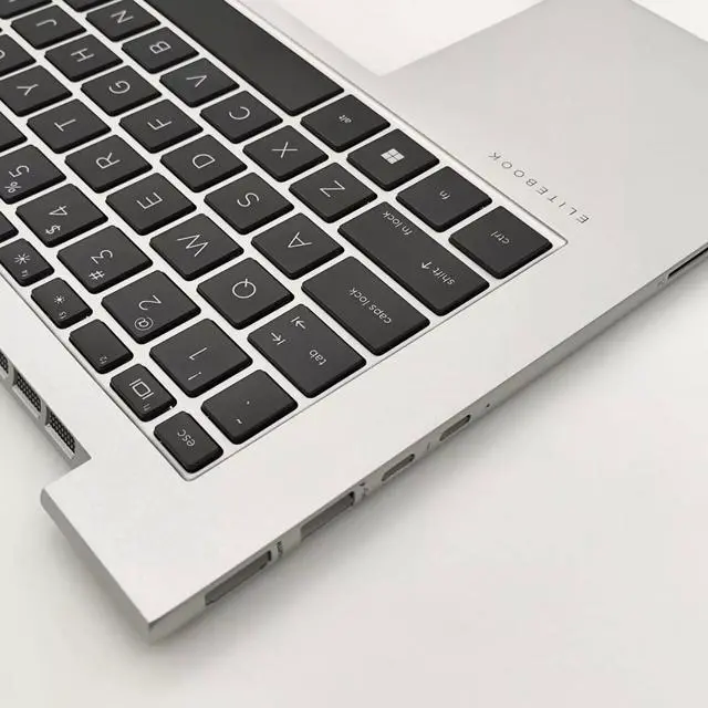 Alt view image 3 of 5 - Wzqrps New Replacement for HP Elitebook 840 845 G9 G10 Laptop Upper Case Palmrest Backlit Keyboard Assembly Part N09058-001 6070B2190301 6070B1965701 N45442-001 Silver