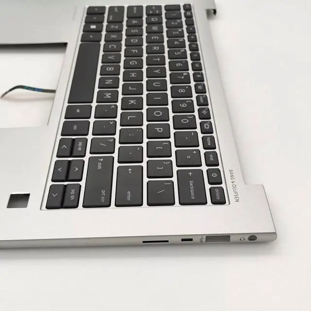 Alt view image 4 of 5 - Wzqrps New Replacement for HP Elitebook 840 845 G9 G10 Laptop Upper Case Palmrest Backlit Keyboard Assembly Part N09058-001 6070B2190301 6070B1965701 N45442-001 Silver