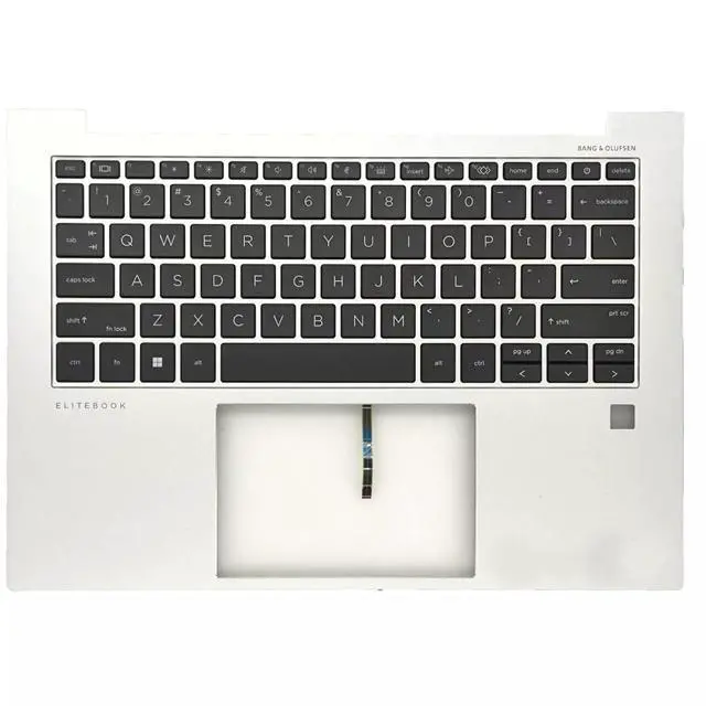 Main image of Wzqrps New Replacement for HP Elitebook 840 845 G9 G10 Laptop Upper Case Palmrest Backlit Keyboard Assembly Part N09058-001 6070B2190301 6070B1965701 N45442-001 Silver