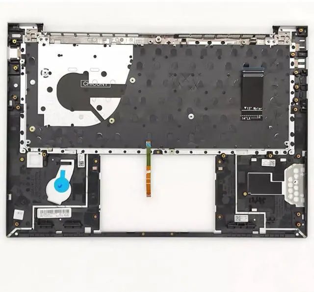 Alt view image 2 of 5 - Wzqrps New Replacement for HP Elitebook 840 845 G9 G10 Laptop Upper Case Palmrest Backlit Keyboard Assembly Part N09058-001 6070B2190301 6070B1965701 N45442-001 Silver