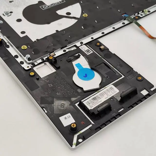 Alt view image 5 of 5 - Wzqrps New Replacement for HP Elitebook 840 845 G9 G10 Laptop Upper Case Palmrest Backlit Keyboard Assembly Part N09058-001 6070B2190301 6070B1965701 N45442-001 Silver