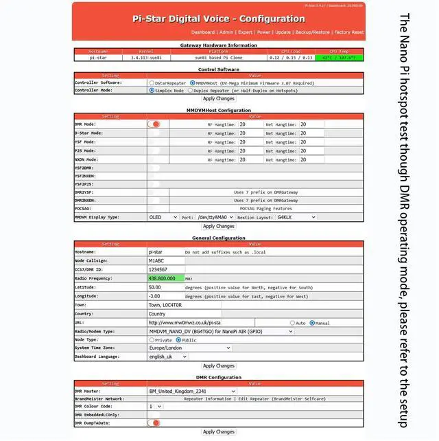 Alt view image 4 of 5 - Upgraded MMDVM Nano Hotspot - Portable NanoPi NEO with NanoHat OLED MMDVM with Built-in WiFi Module | Allwinner H3 RAM 512MB Ubuntu Ready | Supports C4FM YSF NXDN DSTAR P25 DMR | CNC Alloy Case