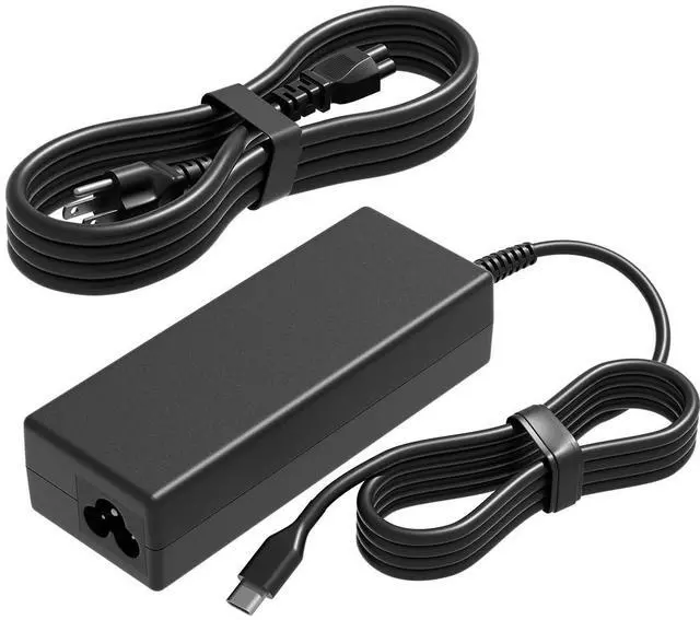 Main image of PowerPortnerLink 100W 65W USB C Charger Compatible with Razer Blade Stealth 13 & Msi Prestige 13 14 15 16 Summit E13 E14 E15 E16 Laptop Power Supply Adapter Cord