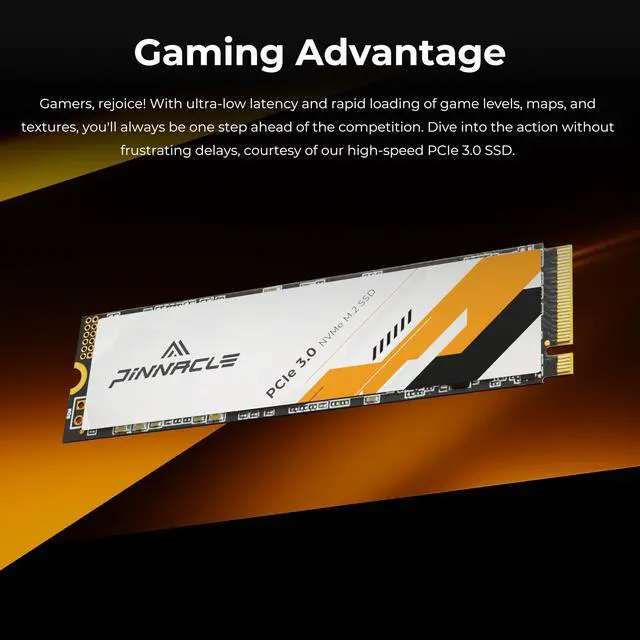 Alt view image 4 of 5 - Timetec Pinnacle 256GB SSD NVMe PCIe Gen3x4 8Gb/s M.2 2280 3D NAND High Performance SLC Cache Read/Write Speed Up to 2,000/1,600 MB/s Internal Solid State Drive for PC Laptop and Desktop (Pinnacle)