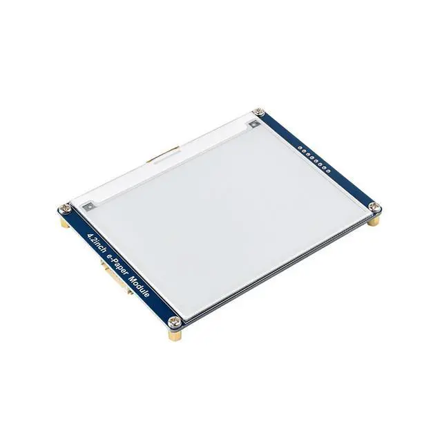 Alt view image 4 of 5 - iiunius 4.2inch E-Ink Display Module for Raspberry Pi & More, 400x300 Resolution, Black White Two Color, SPI Interface, Partial Refresh