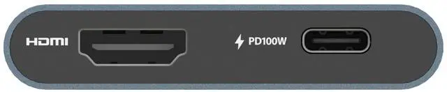 Alt view image 4 of 4 - Patriot Memory MD330 128GB Flash Drive Storage Hub USB 3.2 GEN 1:HDMI/USB-PD - PMD128GH013