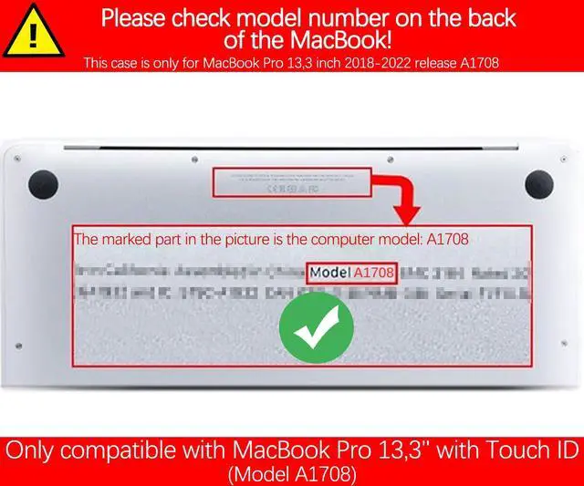 Alt view image 2 of 5 - Berkin Arts Compatible with MacBook Pro 13 inch Cover, 2022, 2021, 2020-2018 Release A1708 with Keyboard Cover & Screen Protector Maximalism Marble and Gold Baroque