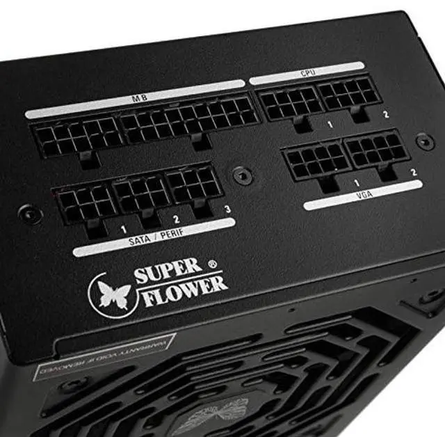 Alt view image 5 of 5 - Super Flower Leadex III Gold 650W 80+ Gold, ECO Fanless & Silent Mode, Full Modular Power Supply, Fluid Dynamic Bearing Fan,SF-650F14HG (650W)