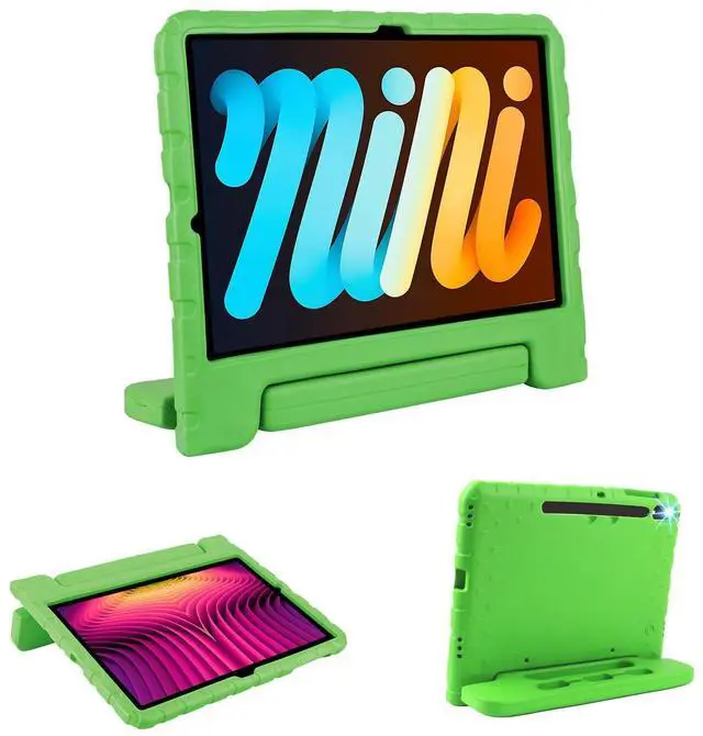 Main image of New Kids Case for Samsung Galaxy Tab S7 FE/S7 Plus/S8 Plus with S-Pen Holder and Anti-Slip Handle 12.4 inch Super Protection Cover for 2022 Tab S8+ 2021 Tab S7 FE 2020 S7+ Green