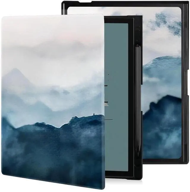 Alt view image 2 of 5 - QIOFEARTH Case for Boox Note Air4 C (2024)/BOOX Note Air 3 C/Note Air 3,10.3" Paper Tablet Slim Lightweight and Hard Back Shell Protective Cover with Built-in Pen Holder,Comes with BOOX Pen Tips