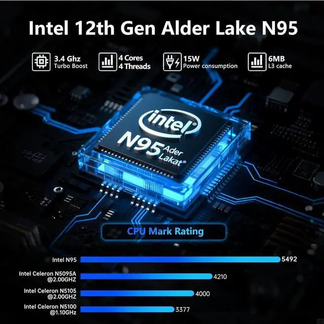 Alt view image 3 of 5 - NAIKLULU Gaming Laptop,Laptop Computer 2025,Win 11 Pro 16 Inch Lap Top,16GB RAM 1TB SSD PC,MX350 Graphics,N95 4C/4T Processor(up to 3.4Ghz),Backlit Keyboard,16FHD 1920 * 1200 Display,WiFi 5,BT4.0