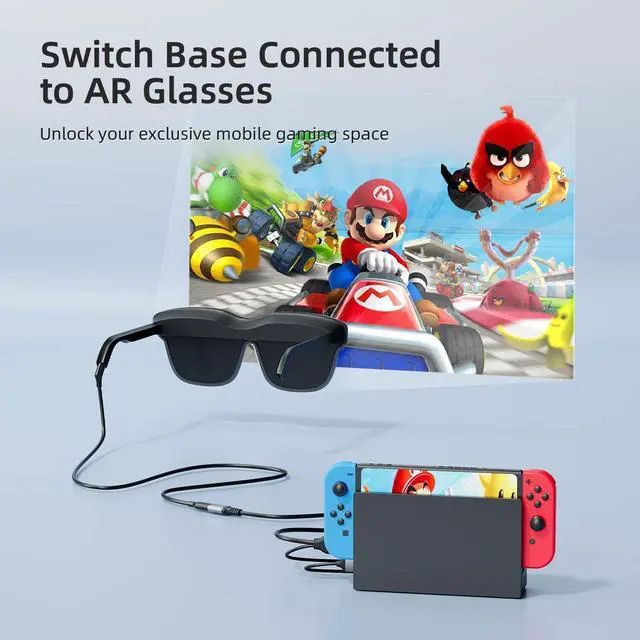 Alt view image 5 of 5 - NEXHYPE HDMI to USB-C Female Port Adapter Cable 4K@60Hz, Unidirectional HDMI to Type-C for Portable Monitors, Laptops, Projectors, Xreal Air/Rokid AR Glasses