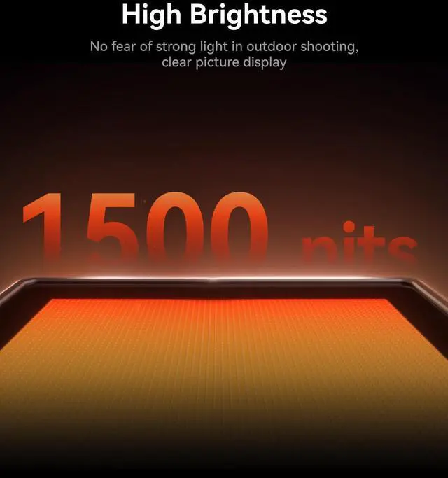 Alt view image 5 of 5 - Hollyland Pyro 5 Wireless Video Transmitter & Receiver & 5.5 inch Camera Field Monitor HDMI & SDI 1300ft Range, 60ms Latency Auto Dual-Band Hopping with Waveform, LUTs, Recording, Vector Scope