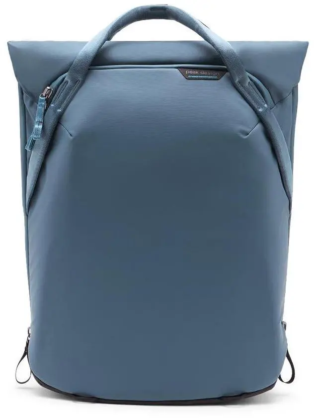 Main image of Peak Design Everyday Totepack 20L, Ocean, Weatherproof Shell, Top and Side Access, FlexFold Dividers, Laptop Sleeve, Internal Pockets, Backpack or Hand Carry, Versatile Tote Bag for Women and Men