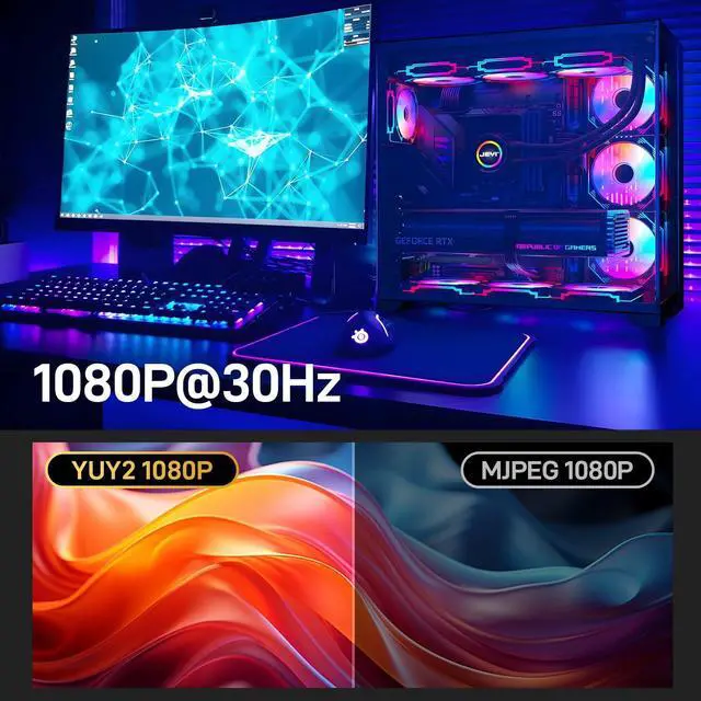 Alt view image 5 of 5 - DigitPro PCIE Video Capture Card, PCIE Video Capture Board, HDMI Capture Card for Streaming and Video Gaming, Pass-Through with Ultra-Low Latency on Windows 8, 10, 11 and Linux Systems